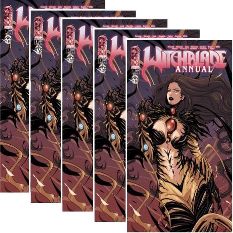 Witchblade Annual 2026 #1 Walt's Comic Shop Exclusive Variant by Luana Vecchio RETAILER 5-COPY-BUNDLE *PRE-ORDER* *one per customer*