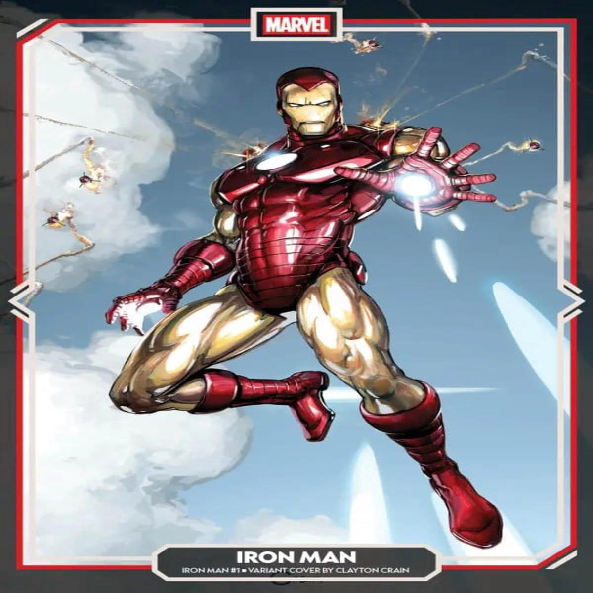IRON MAN 1 CLAYTON CRAIN VARIANT
