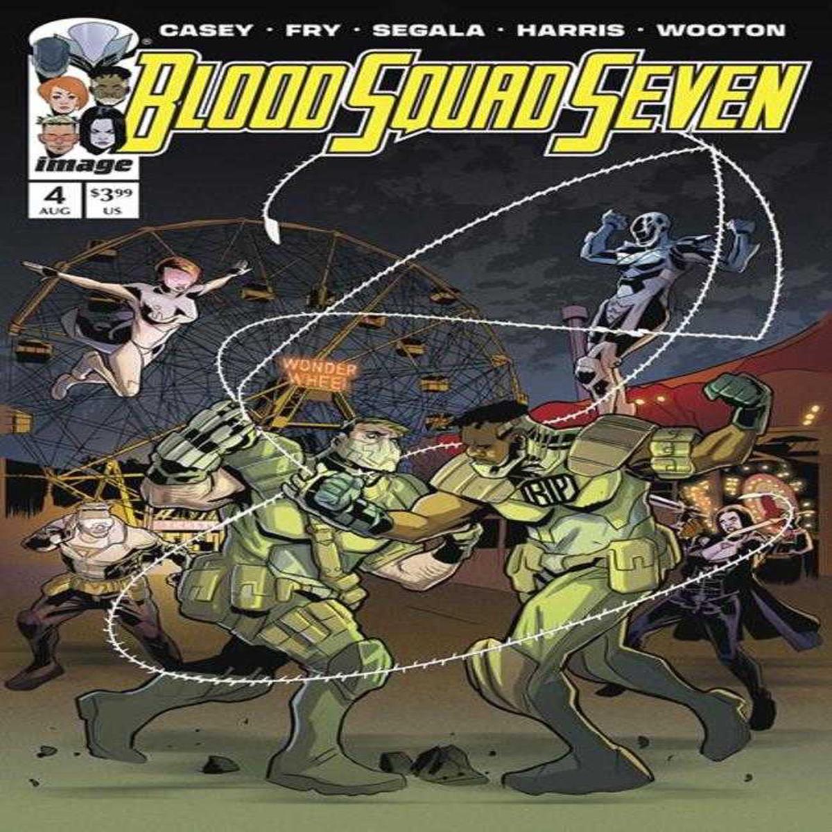 Blood Squad Seven #4 CVR A [FN]