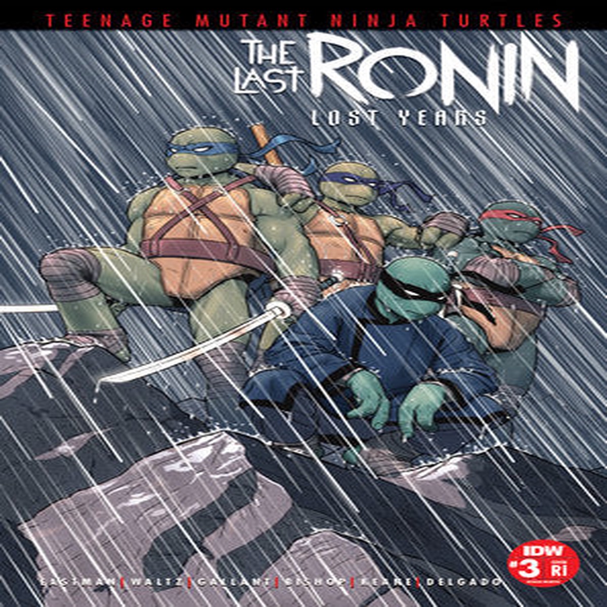 Teenage Mutant Ninja Turtles The Last Ronin--Lost Years 3 Variant RI (25) (McKelvie)125 - 04262023(CB52)